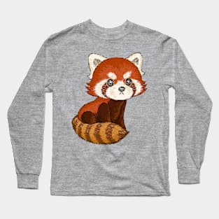 Handsome red panda Long Sleeve T-Shirt